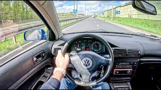 1999 Volkswagen Passat B5 19 TDI 110HP 0100 POV Test Drive 1703 Joe Black [upl. by Ddarb]