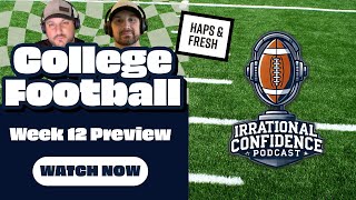 College Football Week 12 Breakdown Upsets Playoff Implications and Big Games Preview [upl. by Aela]