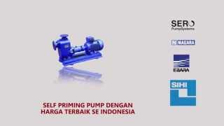 Self Priming Pump ebara  DALLA TEKNIK  Phone 02162318186 [upl. by Jenette]