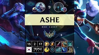 Ashe ADC vs Kalista  KR Challenger Patch 1414 [upl. by Gayleen]