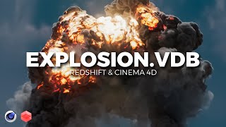 Nubes Explosiones y más con VDBs  Cinema 4D amp Redshift  Tutorial Español [upl. by Einegue785]