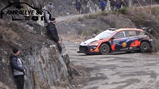 🇫🇷TEST WRC rallye montéCarlo 2024  Thierry Neuville Max attack  flat out [upl. by Yren575]