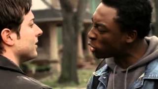 The Sopranos AJ and friends beat up black guy [upl. by Ativad822]