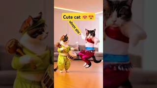 Cute cat dancing 😸 catdance cat shorts catshort funny dancingcat princesscat [upl. by Einnahpets]