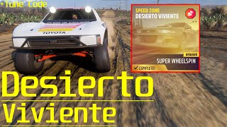 Desierto Viviente Seasonal Speed Zone 90 Toyota B700  Tune Code  Forza Horizon 5 Series 39 Winter [upl. by Dorothea]