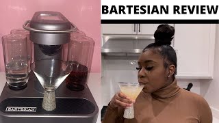 BARTESIAN COCKTAIL MAKER REVIEW 2022  How It Works  Taste Test [upl. by Eibbob]