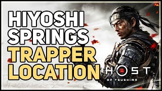 Hiyoshi Springs Trapper Location Ghost of Tsushima [upl. by Eyllek23]