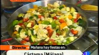 Receta de Arroz con bacalao y verduras ED [upl. by Ahcim]