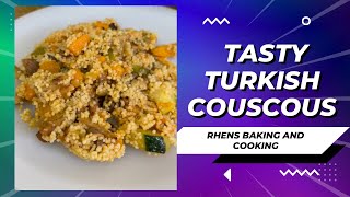 TASTY TURKISH COUSCOUS shorts [upl. by Annaer]