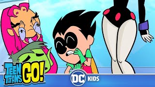 Teen Titans Go En Español  Ven las Piernas de Raven por Primera Vez  DC Kids [upl. by Liuka]