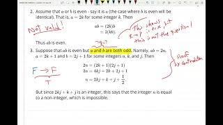 Discrete Math  Proof Techniques and examples [upl. by Ahkos87]