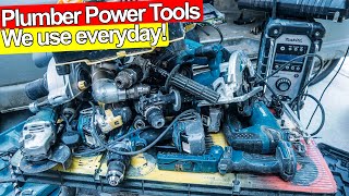 PLUMBER POWER TOOLS I USE EVERYDAY [upl. by Oregolac]