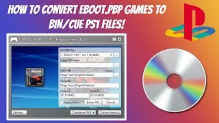 How To Convert PS1 EBOOTPBP Games To BINCUE PS1 Files  Works With RetroArchPS3VitaPSP PS1 [upl. by Savitt]