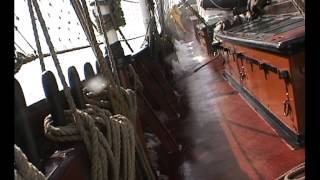 Dutch schooner OOSTERSCHELDE sailing from New Zealand to Cape Horn in 1997 [upl. by Roe]