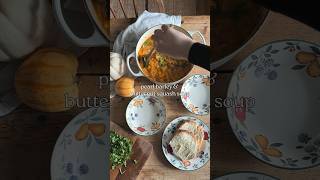 Barley amp Squash Soup shorts butternutsquashsoup soupseason vegan 30daysofvegan [upl. by Animas]