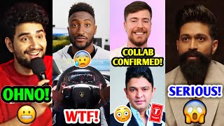 YouTuber Had to say SORRY for this HUGE MISTAKE 😰 MrBeast TSeries COLLAB Samay Raina MKBHD [upl. by Sapowith191]