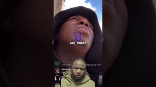 OTF Jam Seen In Lil Zay Osama’s IG Live Moments Before His Arrest In New York 😳 [upl. by Tracie]