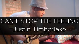 Cant Stop the Feeling Justin Timberlake  Acoustic Guitar Solo Cover Violão Fingerstyle [upl. by Cha]