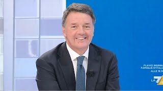 Matteo Renzi ospite a Laria che tira  14112024 [upl. by Falkner310]