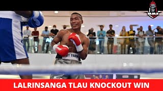 Lalrinsanga Tlau vs Prince Shrivastava  FULL FIGHT  Mizoram  KNOCKOUT [upl. by Etnasa]