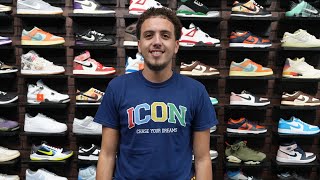 Ramitheicon Goes Shopping For Sneakers At CoolKicks [upl. by Nnair]