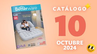 Catálogo Betterware Octubre 2024 [upl. by Oryaj]