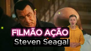 FILMAO AÇÃO VINGANCA IMPLACAVEL STEVEN SEAGAL O MELHOR PIOR FILME DA SEMANA [upl. by Atekal]