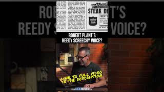 Robert Plant Reedy Screechy Voice [upl. by Ahsenauj]