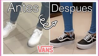 como pintar tus zapatillas vans DE FORMA FÁCIL [upl. by Anse537]