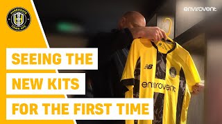 Harrogate Town New Kit Reveal For EnviroVent Staff [upl. by Wilmette911]