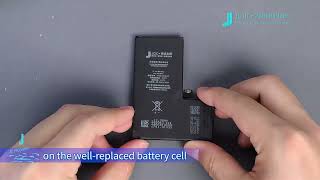 JCID Builtin battery repair FPC，operation video [upl. by Ecirtak]