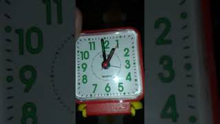 How to set alarm in a alarm clock named orpat quarts [upl. by Yehc483]