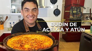 BUDÍN DE ACELGA Y ATÚN ECONÓMICO RÁPIDO Y MUY FÁCIL DE PREPARAR BUDIN KETO ALVARO BARRIENTOS [upl. by Azmuh]