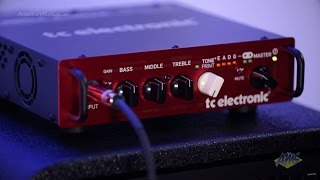 TC Electronic BAM200 Ultra Compact Bass Amp Head  Review and Demo [upl. by Luht]