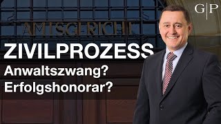 Darf ich mich vor Gericht selbst vertreten Sind Erfolgshonorare erlaubt Anwalt erklärt ZPOBasics [upl. by Arrad]