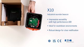 Unboxing the X10 Industrial sounder and sounder beacon [upl. by Horatia]