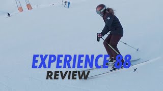 Rossignol Experience 88 ski review  SkatePro [upl. by Ilrebmyk]