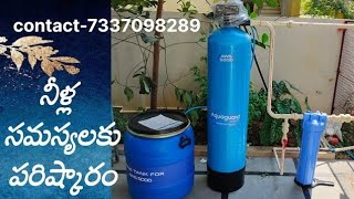 water softener installation  Hyderabad  contact 7337098289 [upl. by Merkley589]