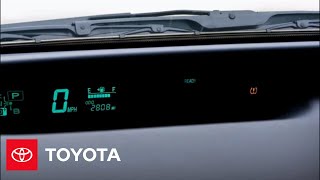 2009 Prius HowTo Tire Pressure Monitoring System TPMS  Toyota [upl. by Tila]