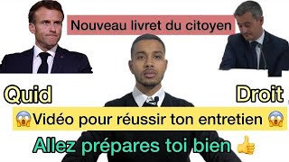 😱Le nouveau livret du citoyen à apprendre pour l’entretien de nationalité française 🇫🇷✅ partie 2 [upl. by Aicerg]