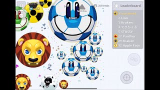 【Agario Mobile】鯖取り3鯖分！with 馬 [upl. by Laira]