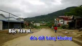 HD Karaoke Chiều Bắc Yên Karaoke by Kgmnc [upl. by Idrahs]