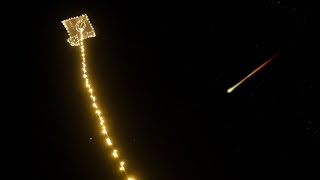 Geminid meteor shower and Kite Flying youtube kiteflying kitefestival2024 geminids meteor [upl. by Hailee414]