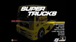 Lets Play Super Trucks Racing  coop feat Spida37 [upl. by Cirad176]