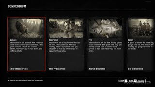 Completed Compendium And 100 Checklist  Red Dead Redemption 2 [upl. by Olfe849]