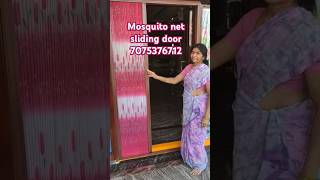 Mosquito net 🦟💥sliding plated door fitting mosquito doors shortvideo shorts trending ytshorts [upl. by Tichon]