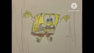 SpongeBob Falls on Sandy’s Treedome Redrawn [upl. by Lenssen]