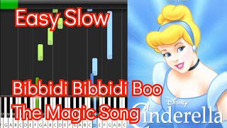 Bibbidi Bobbidi Boo  The Magic Song  Cinderella  Cendrillon  Disney  Synthesia [upl. by Nytsirt]