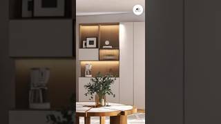 Beautiful Home Interior Design  Crockery Unit renovation interiordesign [upl. by Nosak577]