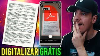 Como digitalizar DOCUMENTOS em PDF no Celular Grátis  VÁRIAS FUNÇÕES [upl. by Lavella]